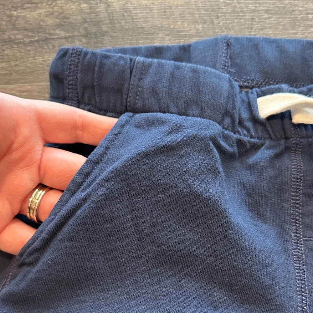 Carter's Little Boy's size‎ 8 Navy Blue Pull-On French Terry Sweatpant